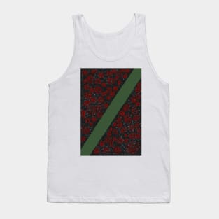 Christmas swirl patchwork pattern Tank Top